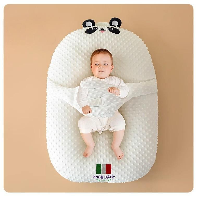 Anti reflux baby lounger Panda Bear design for newborn sleep