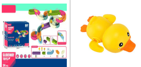 Baby Bath Duck Slide Toy