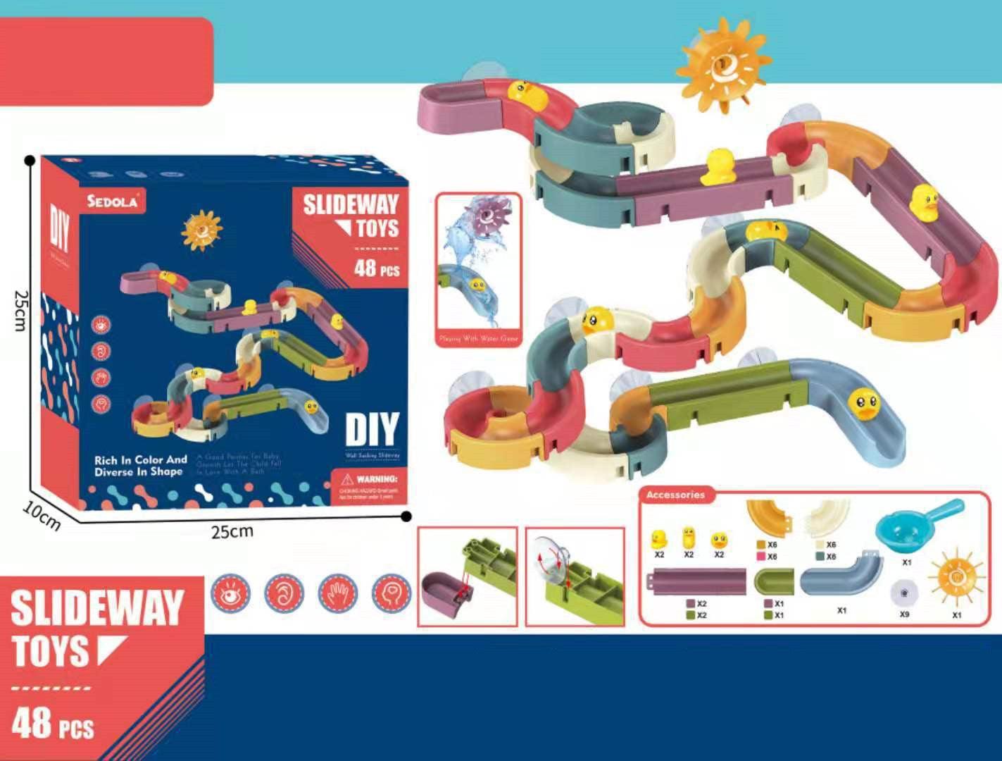 Baby Bath Duck Slide Toy