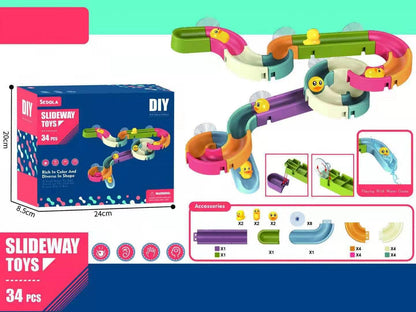 Baby Bath Duck Slide Toy