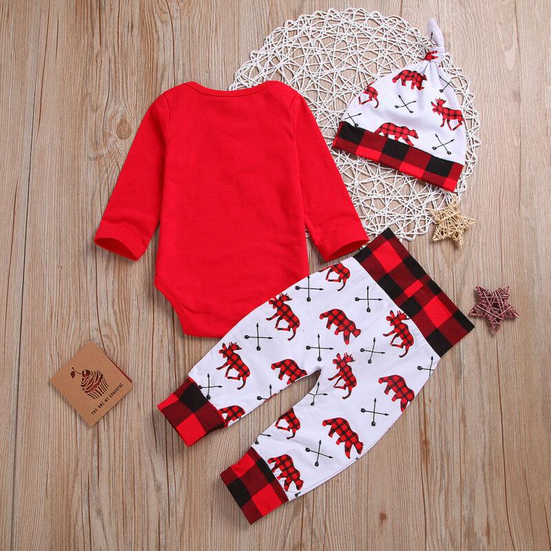 Baby Boy My First Christmas Outfit