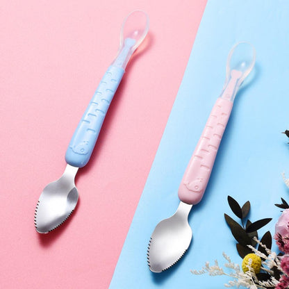 Baby Fruit Scraping Spoon
