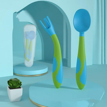 Baby Training Fork Spoon Set
