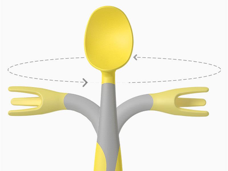 Baby Training Fork Spoon Set