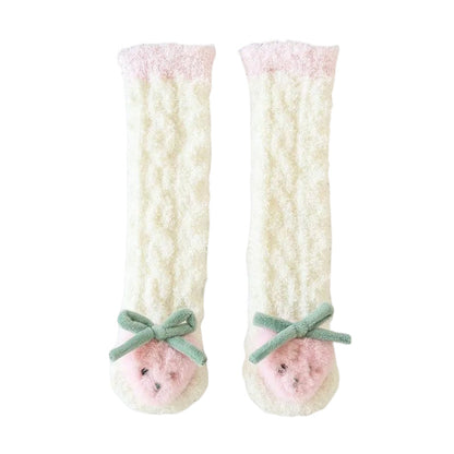 Baby Fluffy Fuzzy Slipper Socks