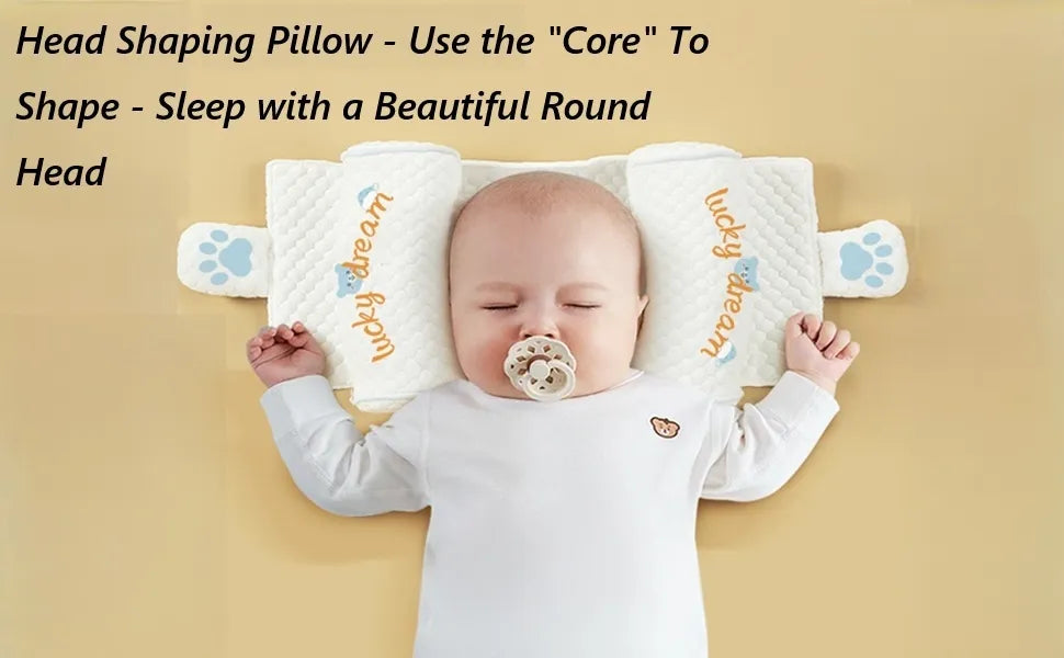 breathable-organic-cotton-infant-head-shaping-pillow