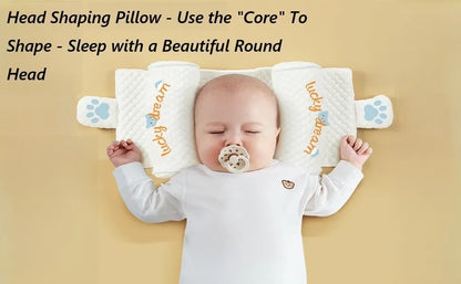breathable-organic-cotton-infant-head-shaping-pillow