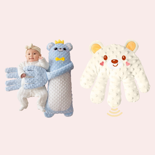 Baby Sleep Soother Set – Patting Mat & Portable Soothing Palm Hand