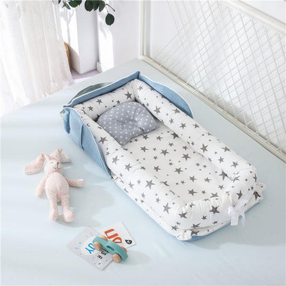 Cotton Portable Baby Crib Newborn