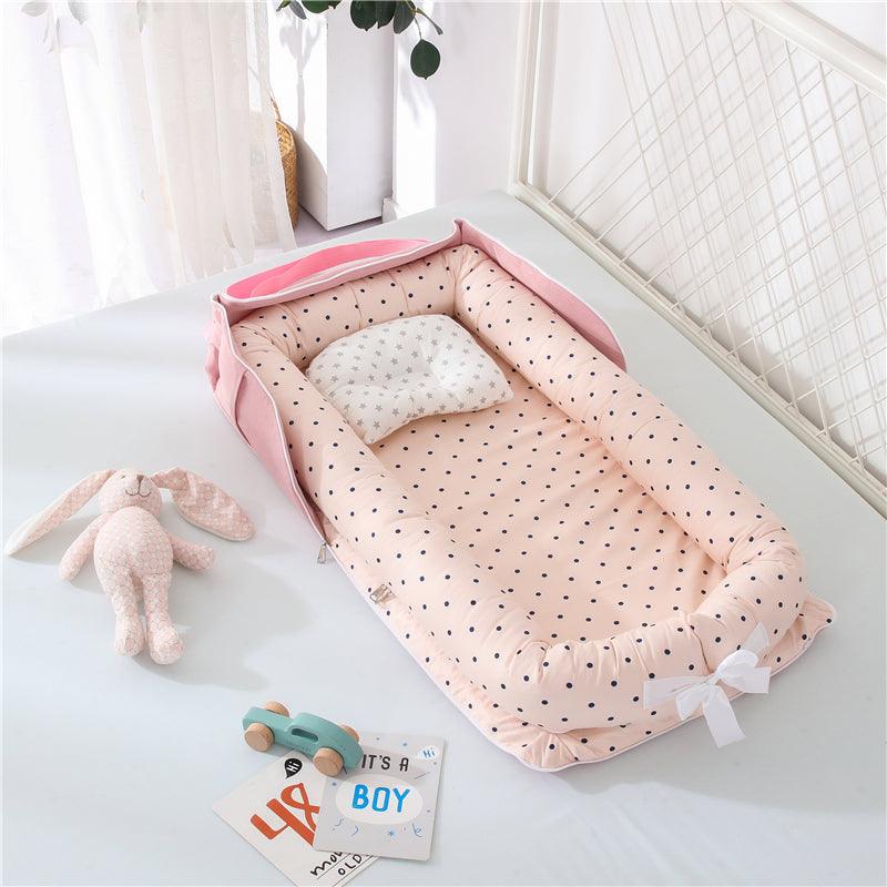 Cotton Portable Baby Crib Newborn