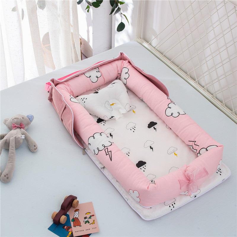 Cotton Portable Baby Crib Newborn