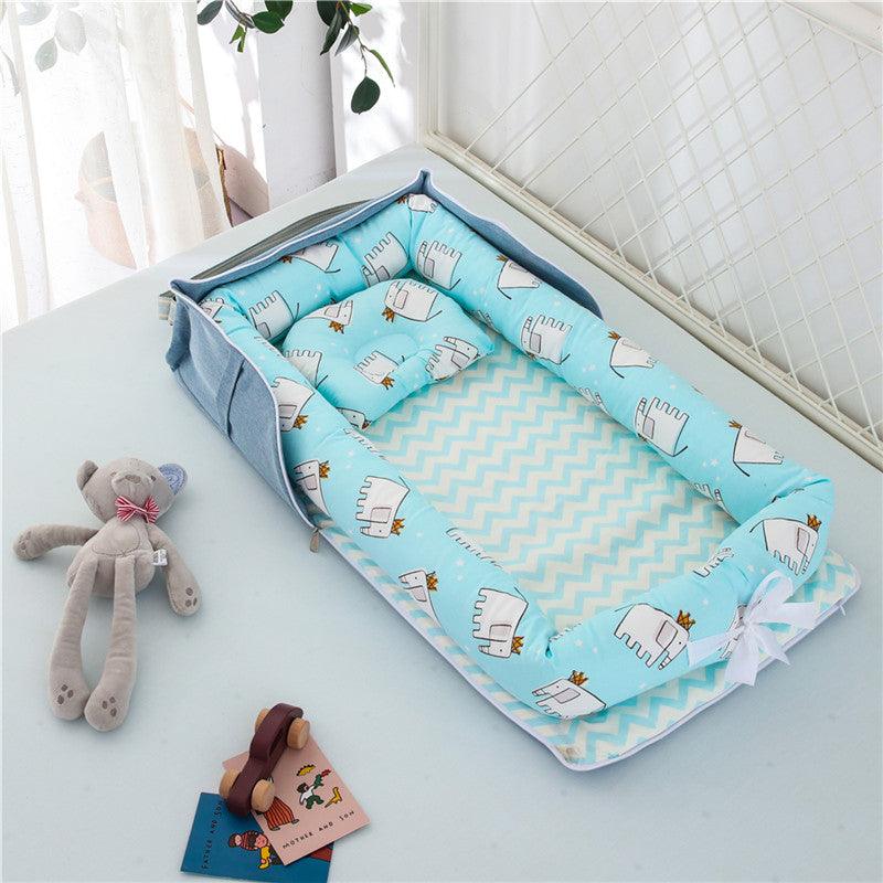 Cotton Portable Baby Crib Newborn