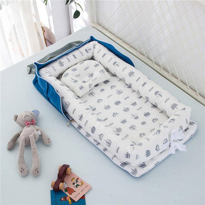 Cotton Portable Baby Crib Newborn