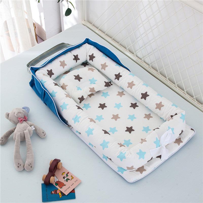 Cotton Portable Baby Crib Newborn