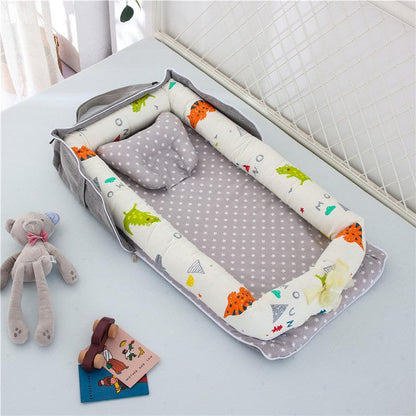 Cotton Portable Baby Crib Newborn