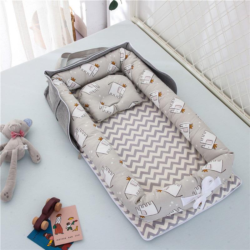 Cotton Portable Baby Crib Newborn
