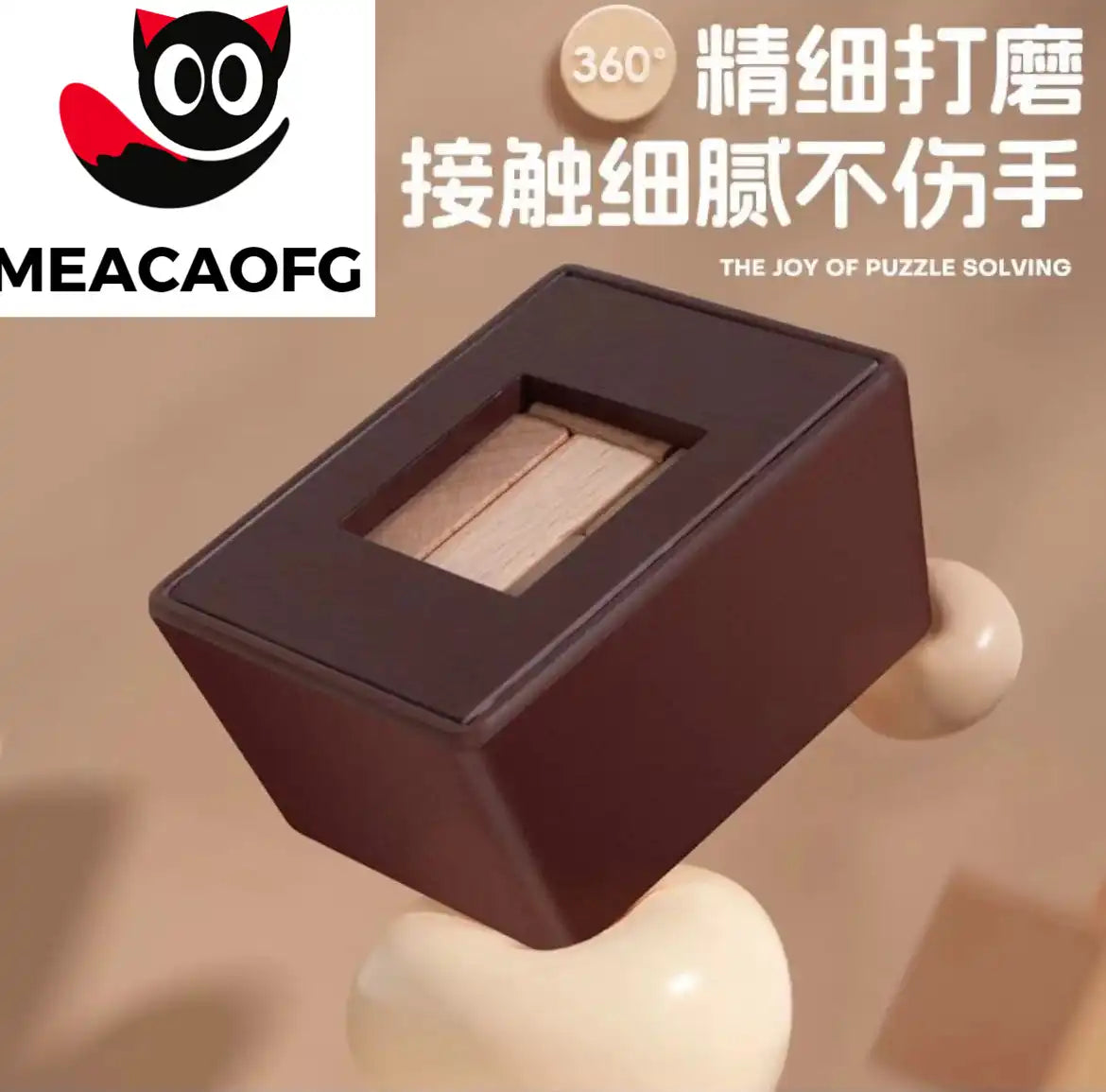 MEACAOFG 6 Round Boxes  for kids puzzle games