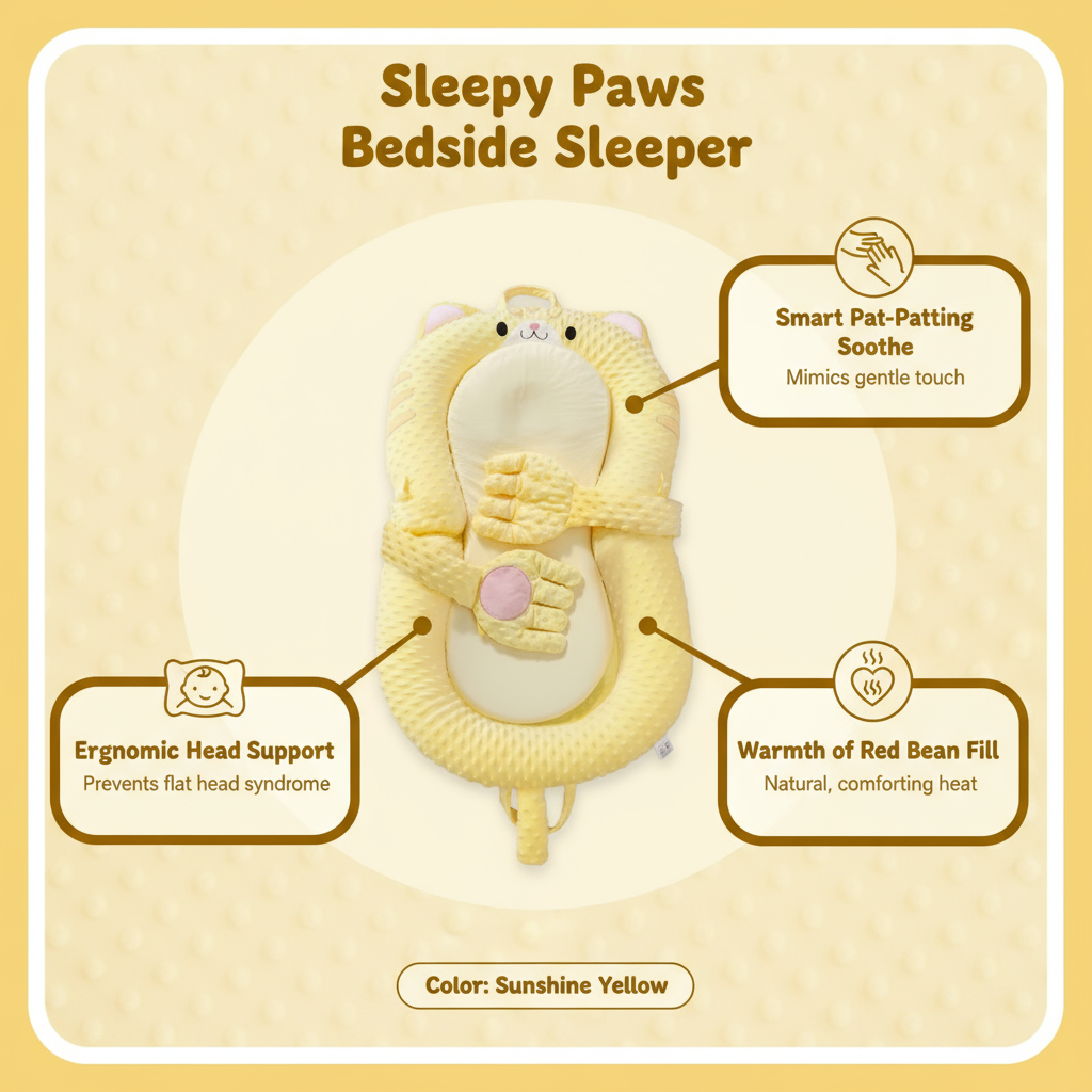 Head shaping baby nest with 15 degree anti reflux incline pad