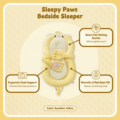 Head shaping baby nest with 15 degree anti reflux incline pad
