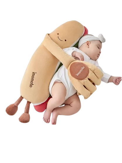 MEACAOFG™ Baby Banana Teether - Safe Silicone Teething Toy for Infants 0-12 Months HOT DOG