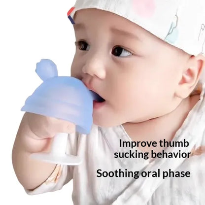 Soft Silicone Baby Teether - Safe BPA-Free Teething Toy for Infants 3-12 Months