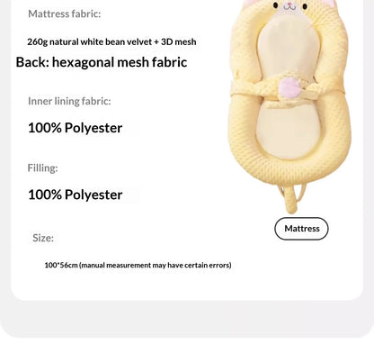 Premium Baby Soothing Bed - Portable Infant Sleep Comfort Bassinet with Gentle Rocking Motion 3