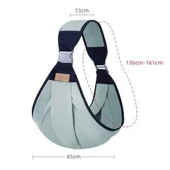 Ergonomic Baby Carrier Belt - Comfortable Mom's Support Belt for Newborn to Toddler