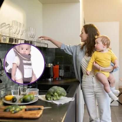 Ergonomic Baby Carrier - Comfortable & Safe Infant Carrier for Newborns & Toddlers