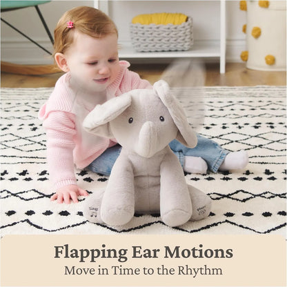 Interactive Baby Elephant Musical Toy - Educational Plush Toy for Infants & Toddlers