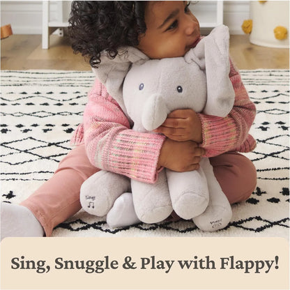 Interactive Baby Elephant Musical Toy - Educational Plush Toy for Infants & Toddlers