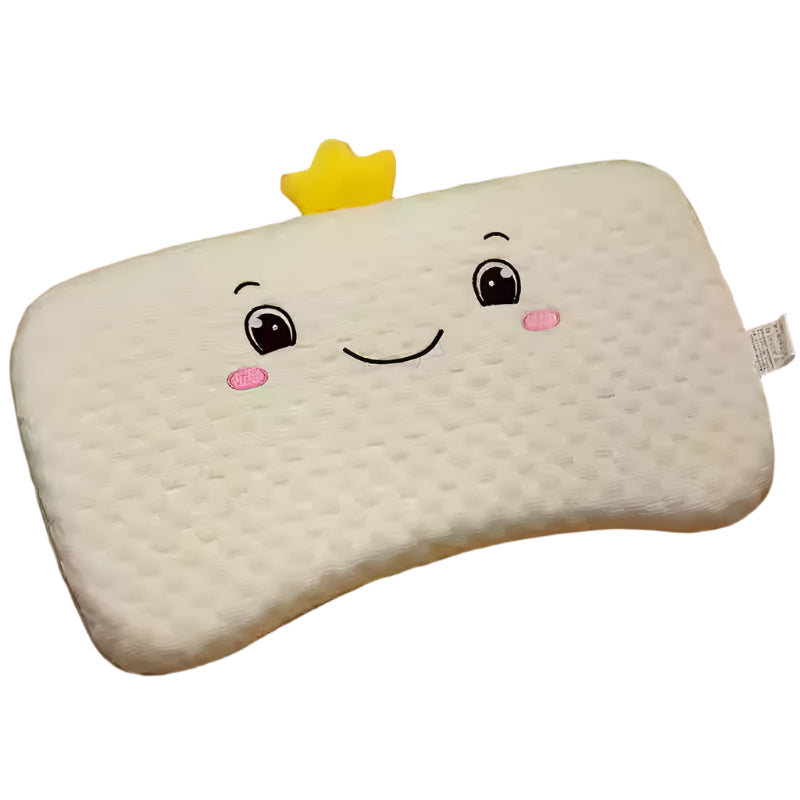 Collection of cute animal-themed infant summer head support pillows