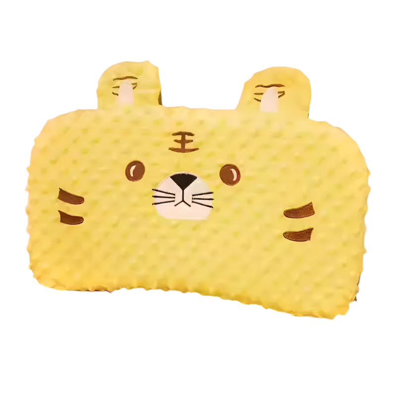 Collection of cute animal-themed infant summer head support pillows