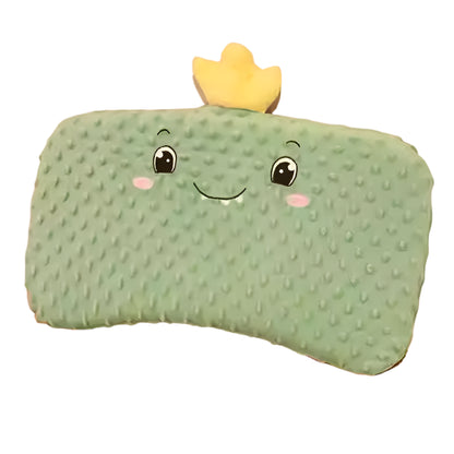 Collection of cute animal-themed infant summer head support pillows