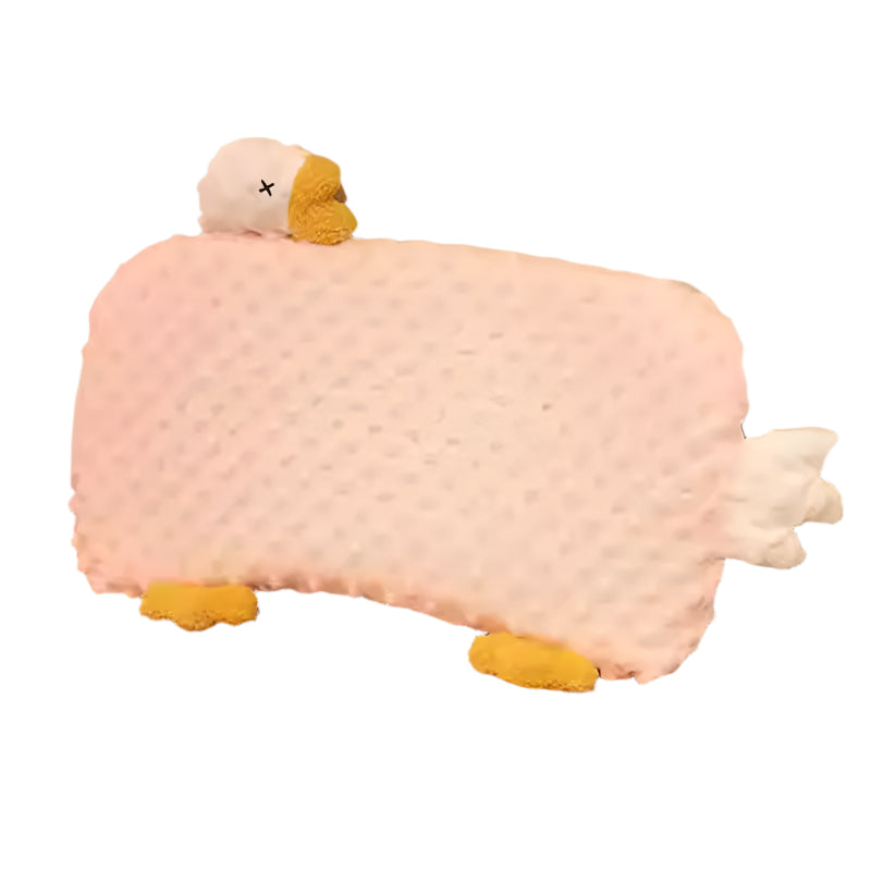 Collection of cute animal-themed infant summer head support pillows