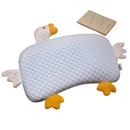 Collection of cute animal-themed infant summer head support pillows