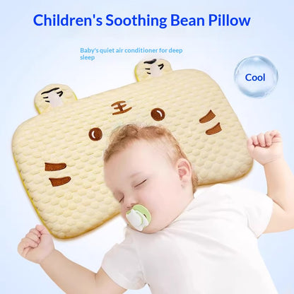 Collection of cute animal-themed infant summer head support pillows