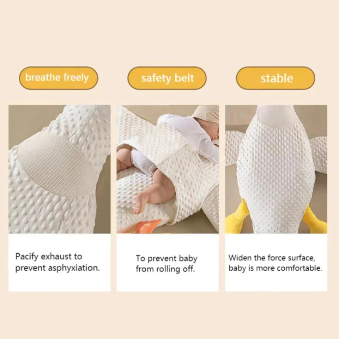 Infant gas relief cushion positions for healthy digestion support