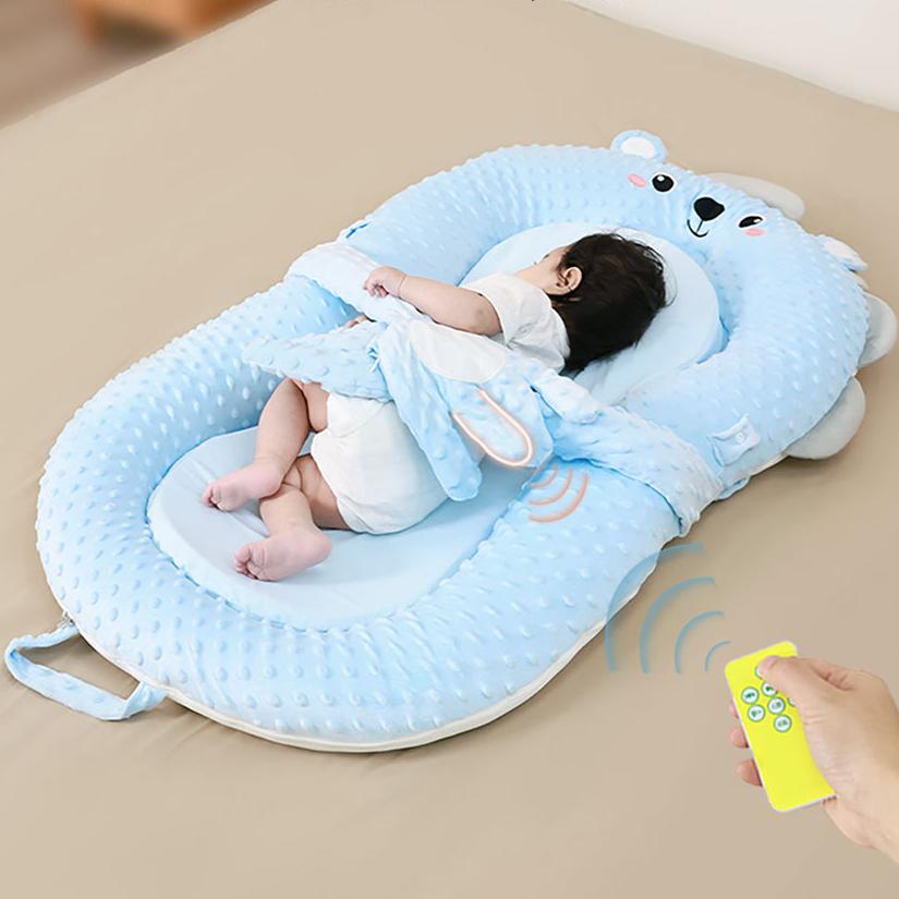 Lion baby lounger with wireless remote control support