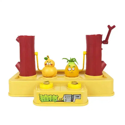 MEACAOFG Plants Vs. Zombies Fingertip Press Jump Rope Plant Squash Tall-nut Toys Parent-child Interactive Toys for Boys and Girls Gifts