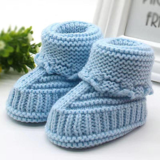 Knitted Wool Soft Shoes 11cm