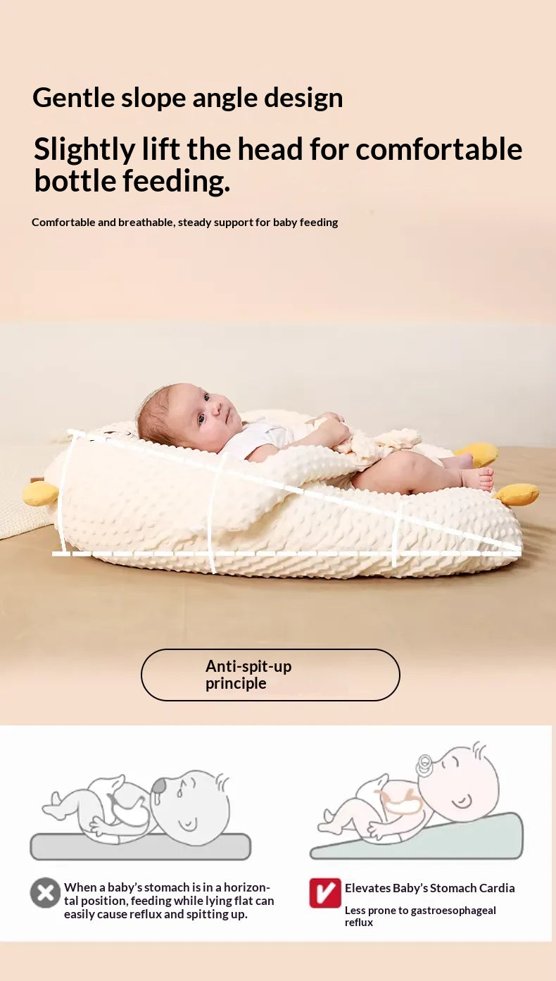 Medium baby lounger ergonomic structure for newborn safety