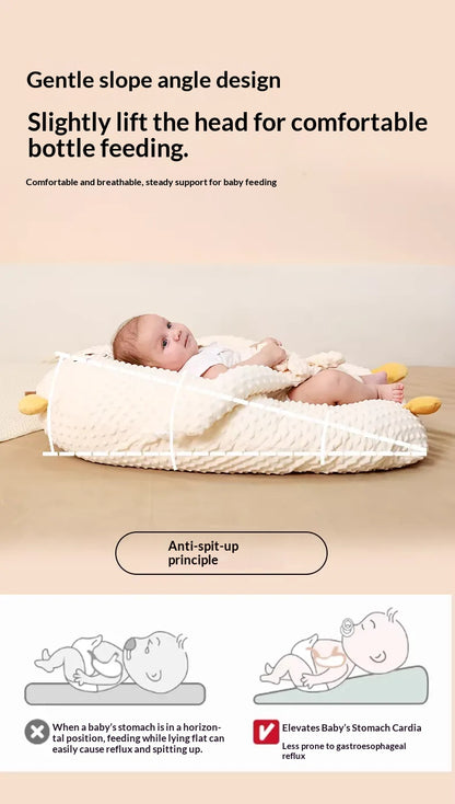 Medium baby lounger ergonomic structure for newborn safety