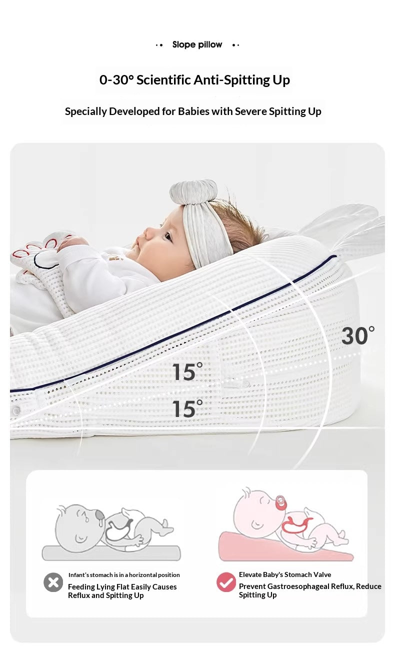 Safe convertible infant bed with non-toxic finish in a modern nursery setting