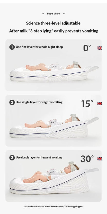 Safe convertible infant bed with non-toxic finish in a modern nursery setting