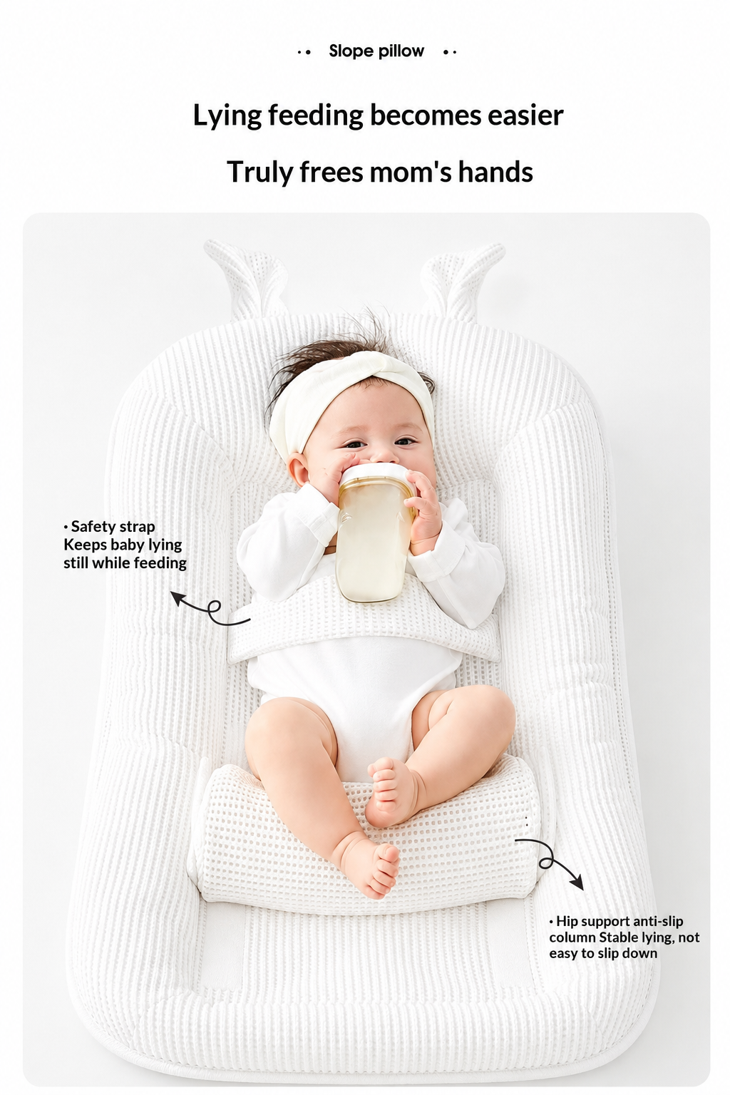Convertible infant sleep lounger for nursery crib use