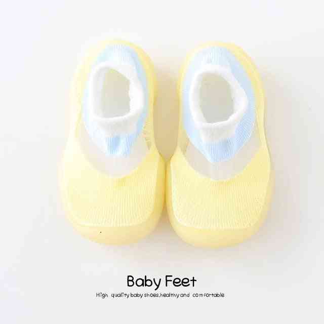 Baby Sock Shoes - Light Yellow
