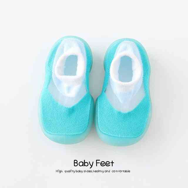 Baby Sock Shoes - Light Blue