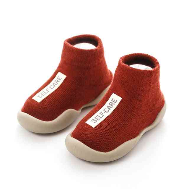 Premium Baby Sock Shoes - Red