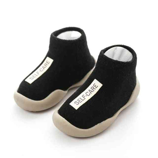 Premium Baby Sock Shoes - Black
