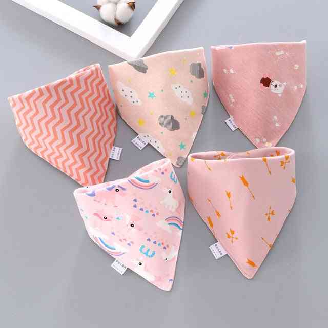 Baby Bandanna Bibs - 5 Pack